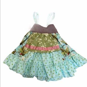 Amazing Gracie apron floral dress